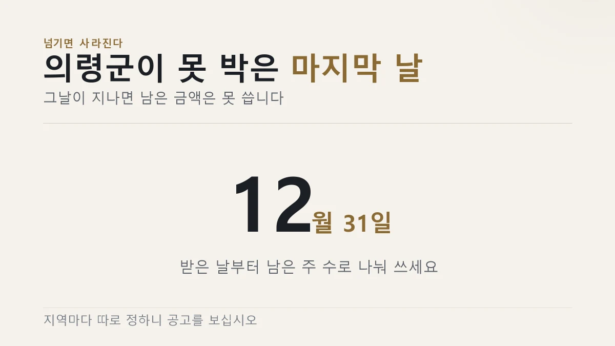 지역화폐는 관내 가맹점에서만 결제된다
