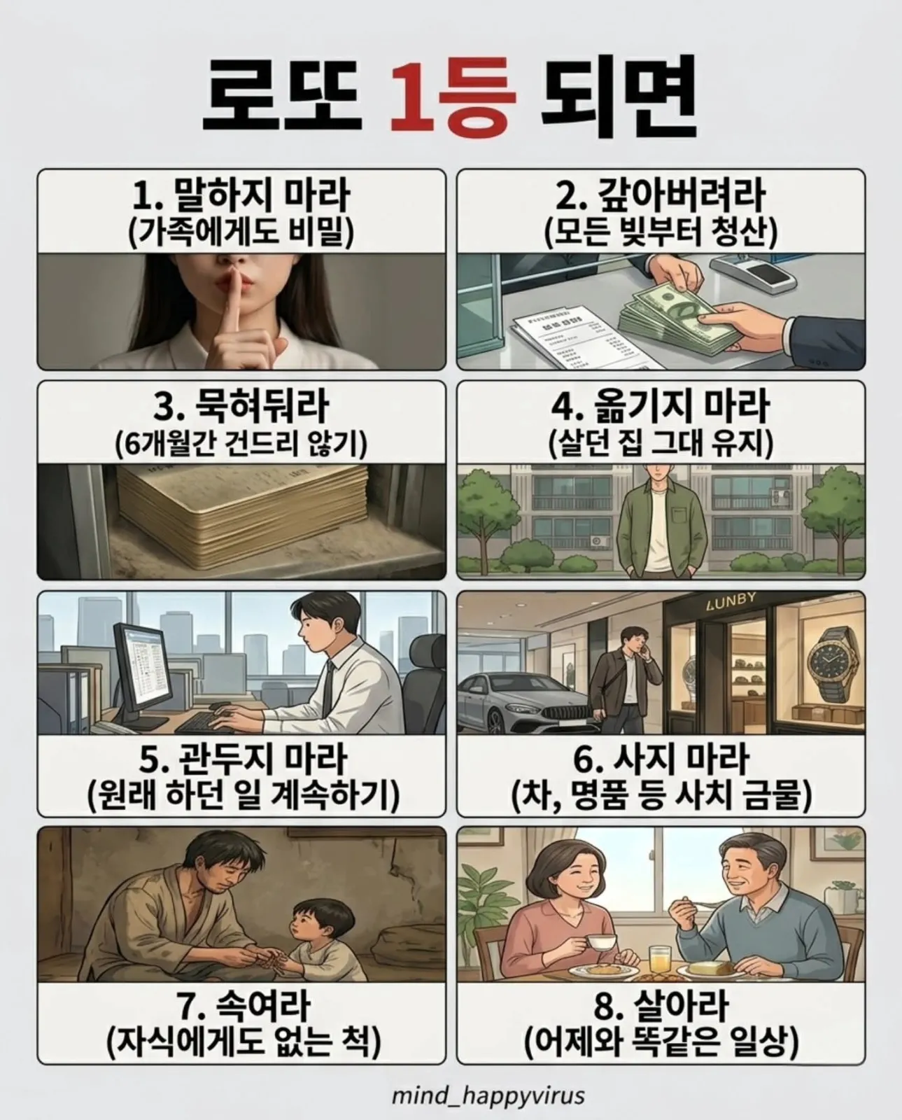 로또 1등이 된다면..