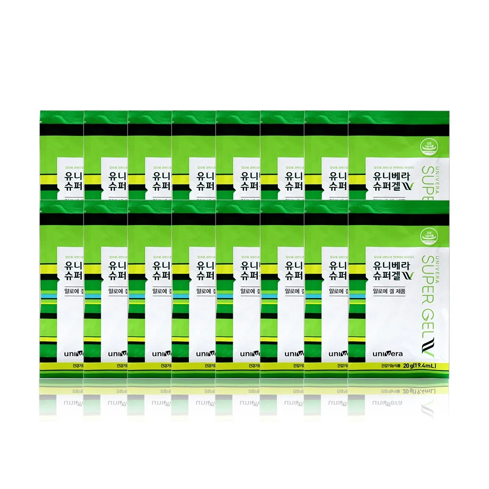 유니베라 슈퍼겔W 남양알로에 맥스피 20g, 40포, 1개