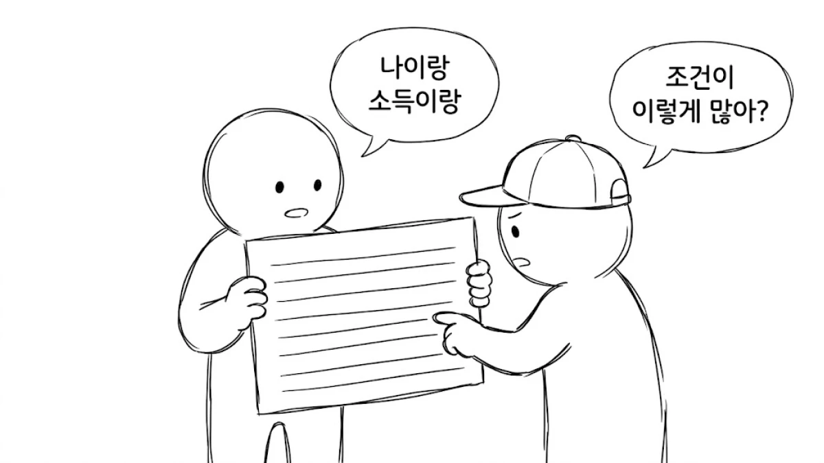 비용의 육십 퍼센트를 나타낸 파이 그림 만화