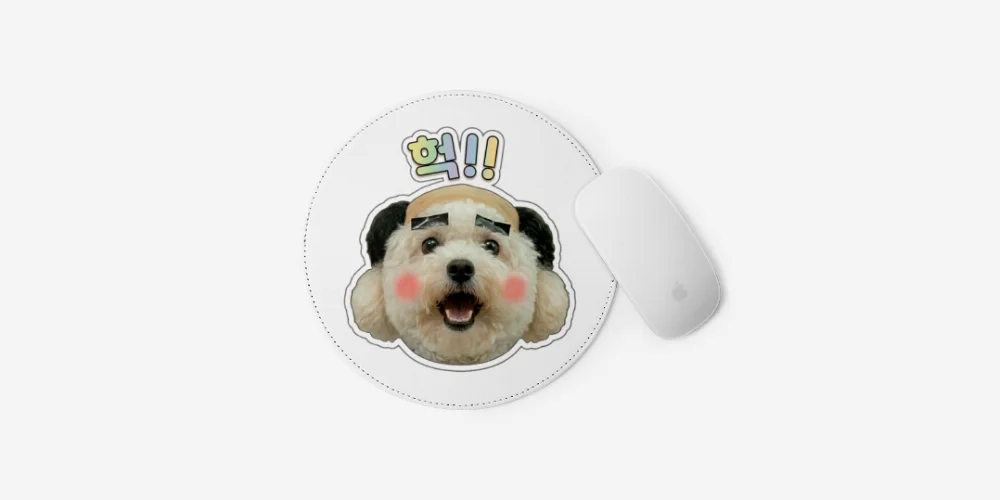 [02754] 서리 헉 마우스패드