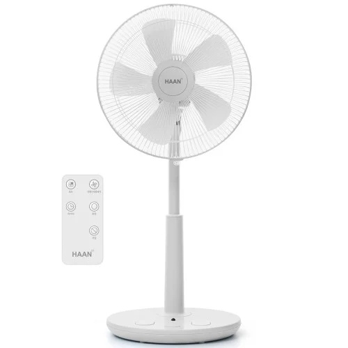 한경희 초미세풍 발터치 리모컨 선풍기 HAAN-HDC230 라이트그레이