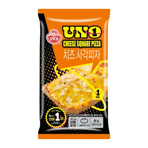 오뚜기 UNO 사각피자 치즈 91g
