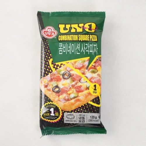 메가마트 오뚜기 UNO 콤비네이션 피자 120g