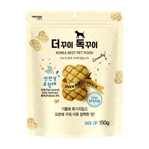 더독 더꾸이 독꾸이 황태, 150g, 1개
