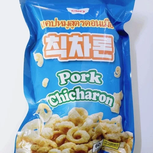 칙차론 치차론 돼지껍데기 튀김 스낵 과자 캡무 콜라겐팝 60g, 1개