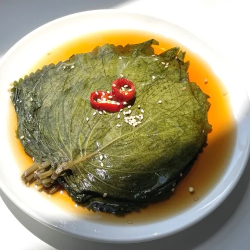 (기절반찬) 기절간장 깻잎 장아찌 국산 반찬 500g