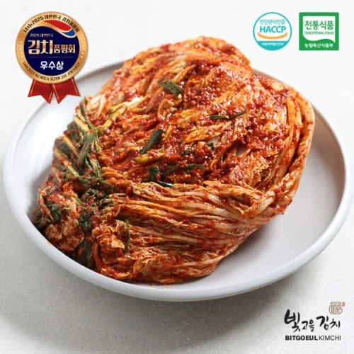 (품평회 우수상)전라도 배추김치 5kg 당일생산 국산 깊고 진한 양념&육수 빛고을김치어어온