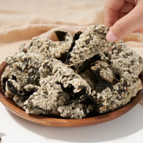 민하네식탁 수제 찹쌀 남원 김부각 50g x 6팩 선물세트 집들이선물 부모님간식