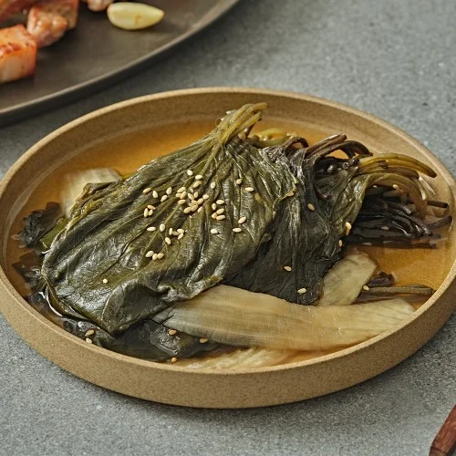 여수 나래식품 국내산 간장깻잎 500g 깻잎 장아찌 절임