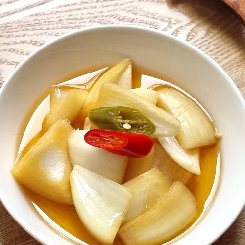 (기절반찬) 기절간장 양파 장아찌 국산 집밥 반찬 500g