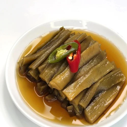 (기절반찬) 수제 궁채장아찌 줄기상추 반찬 500g