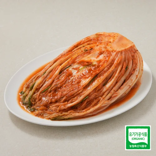 전주찬방 전국김치품평회 4회수상 유기농 포기김치 1kg, 1개