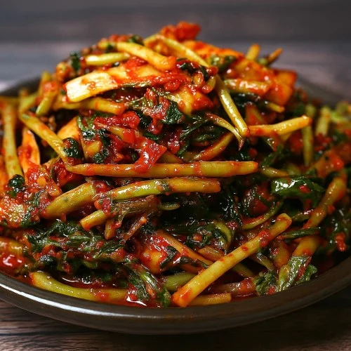 핵폭탄 열무얼갈이김치 매운 실비 오리지널 2kg, 1개