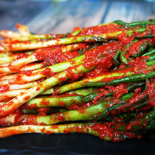 핵폭탄파김치 실비 매운 파김치 쪽파 오리지널 1kg, 1개