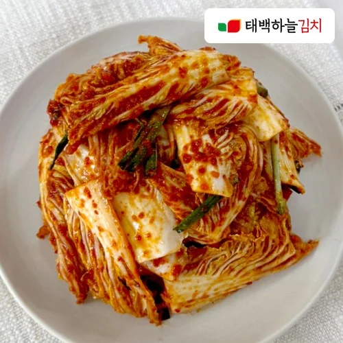 태백하늘 갓버무린 겉절이