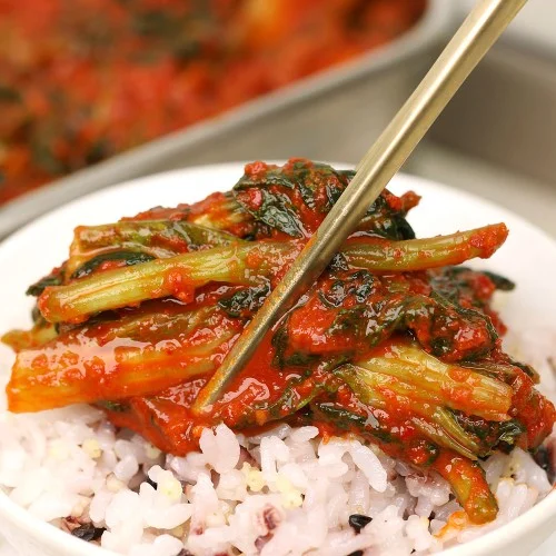 셰프애찬 이열치열 열무불김치 600g 매운 김치