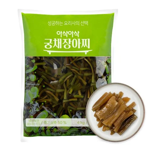 식감 좋은 아삭아삭 궁채장아찌 4kg, 1개