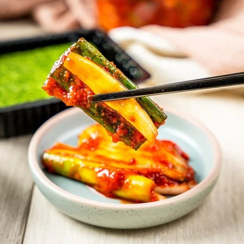 월정식품점 국내산 맛있는 대파김치 500g