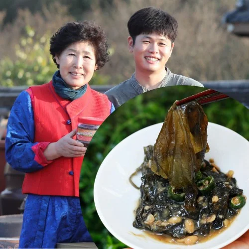 된장깻잎장아찌 국산 깻잎절임 전라도 순창 이조 500g 천기누설