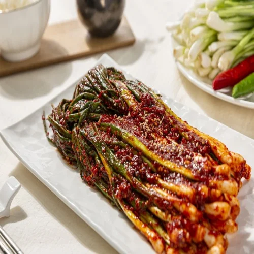 화끈하고 맛있게 매운 실비 파김치 오늘담근 국내산100% 송미푸드김치 1kg, 1개