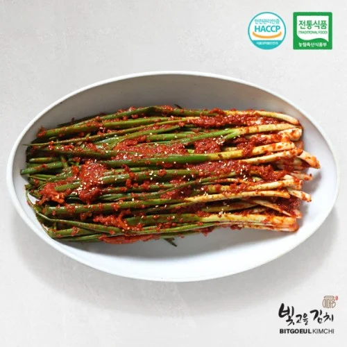 빛고을 파김치 1kg 당일생산 국산 전라도김치 별미 HACCP 깊고 진한 감칠맛 이어온