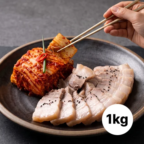 참가득 풍부한 맛의 보쌈김치 1kg / 맛있는 포기 배추 김장 HACCP 국내산100%