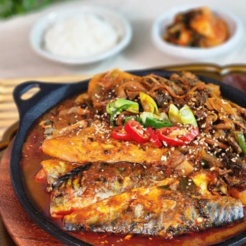 순살 고등어 조림 시래기 밀키트 캠핑요리 양구 생선조림 730g
