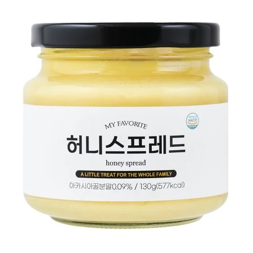 프프프베이커리 빵 버터 허니 스프레드 잼 130g, 1개