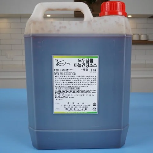 뫼루니식품 모두달콤 마늘간장소스 5KG 간장치킨소스 달달