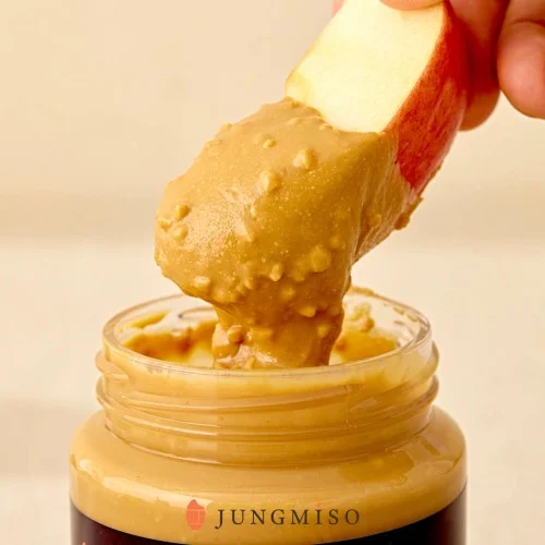 정미소 무가당 100% 순 땅콩버터 크런치, 460g, 2개