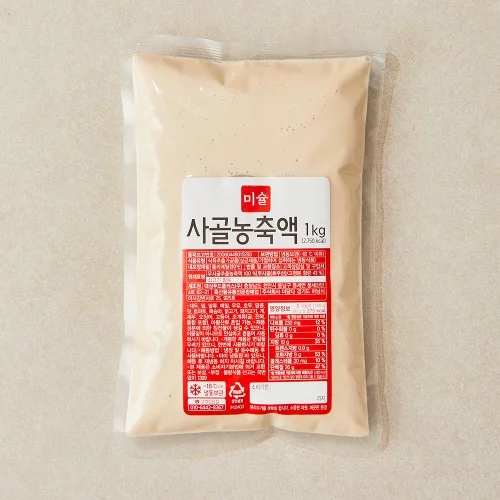 미슐 진한사골농축액 NS 1kg / 무가염, 엑기스, 우골농축, 100% 사골 호주산