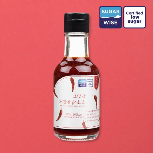 고맙당 저당 알룰로스 불닭소스 180g (오리지널/핫불닭)
