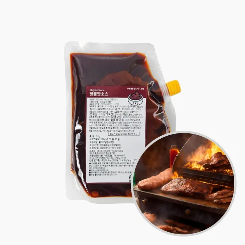 맛붐 핫불맛소스 BBQ 양념 매운맛 1kg, 1개