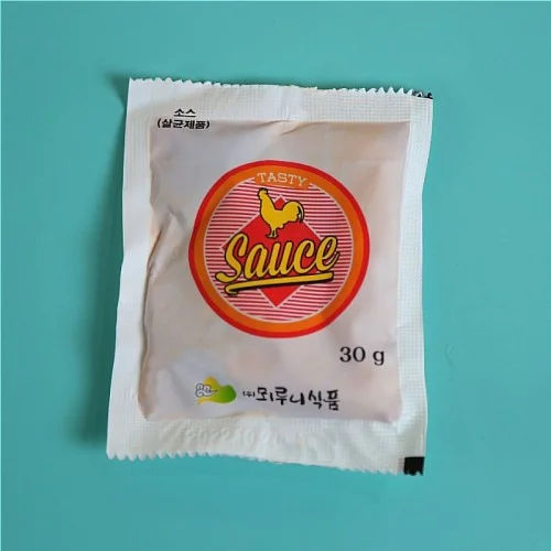 뫼루니식품 봉지 일회용 양념치킨소스 순한맛 30g 100매
