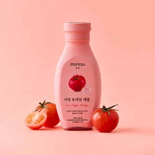 몽크슈 저당 무설탕 토마토 케찹 소스 케첩 300g 슈가프리 알룰로스