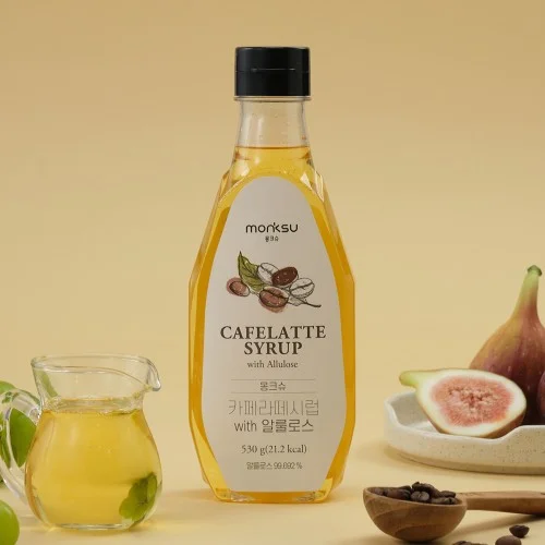 몽크슈 저당 저칼로리 무향 커피시럽 무설탕 홈카페 라떼 시럽 알룰로스