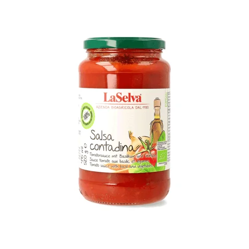 라셀바 이탈리아 100% 무설탕 유기농 저염 토마토 퓨레 520g, 1개