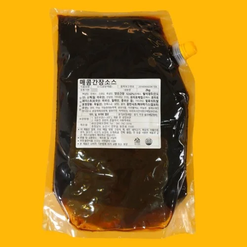 상경식품 간장치킨소스 매콤간장소스 2KG 매운맛