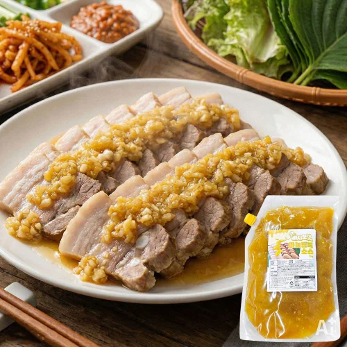마시또잇 마늘듬뿍소스 2kg 족발 보쌈 마늘소스 업소용