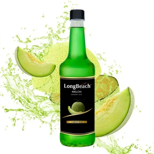 롱비치 멜론 빙수시럽 740ml+스텐퓨어러지원 메론소다 에이드 칵테일시럽 메론빙수