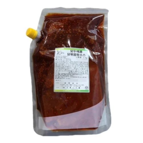 뫼루니식품 모두매콤 닭볶음탕소스 2KG 닭도리탕양념