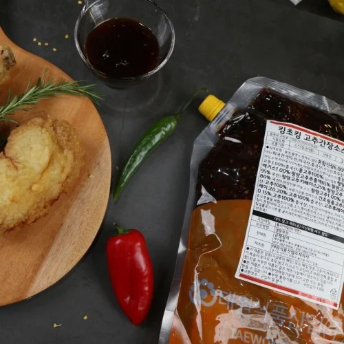 태원식품 킹초킹 고추간장소스 2KG 간장치킨소스