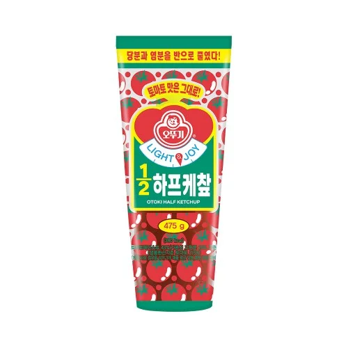 오뚜기 LIGHT&JOY 1/2하프 케찹 475g