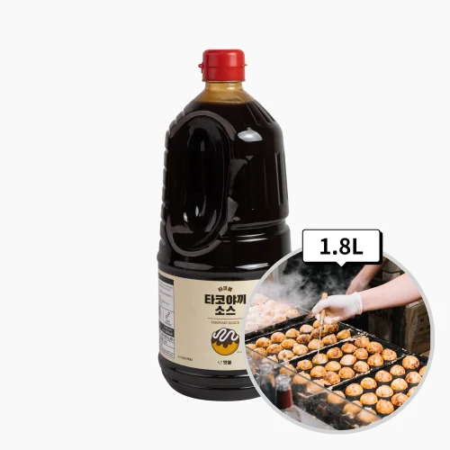 타코붐 타코야끼 소스 1.8L 문어빵 오리지널 타코야키소스