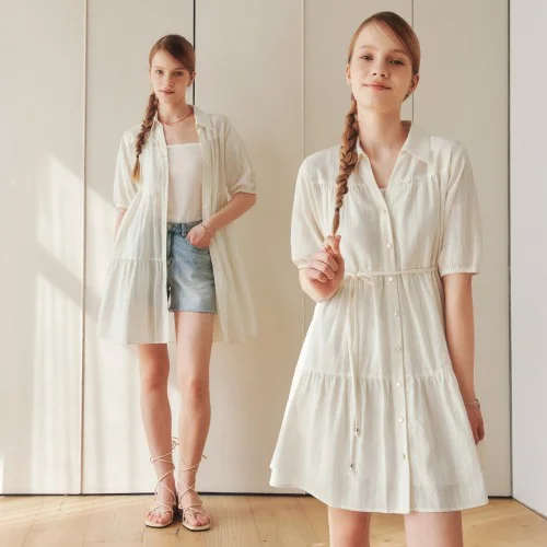 [슈퍼적립][제로스트릿][2TYPE][4컬러] 소프트 셔츠 원피스 SOFT SHIRT ONE-PIECE