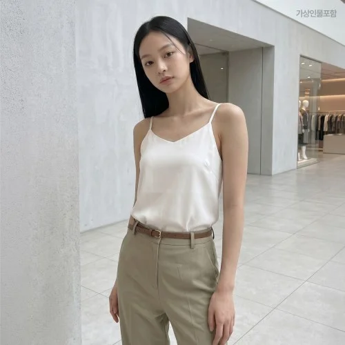 [N배송] 로엠 베이직 나시 블라우스 RMBNG24R01