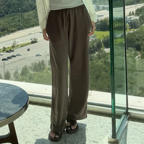 [N배송][후아유] 쿨링 와이드 팬츠(여성) / WHTMG2523F