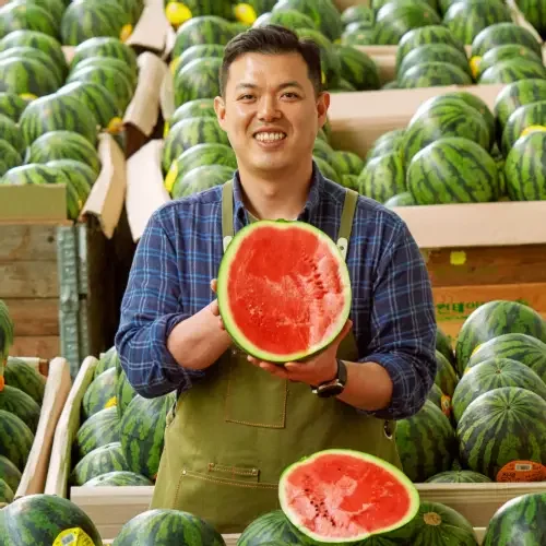 고당도 수박 하우스 산지직송 맛있는 씨없는 프리미엄 씨있는 꿀 수박 4kg