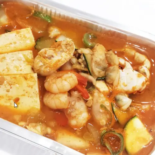 해물된장찌개 밀키트 새우 꽃게 조개살 낙지 포함 물만 넣으면 되는 간편 완제품 2-3인분